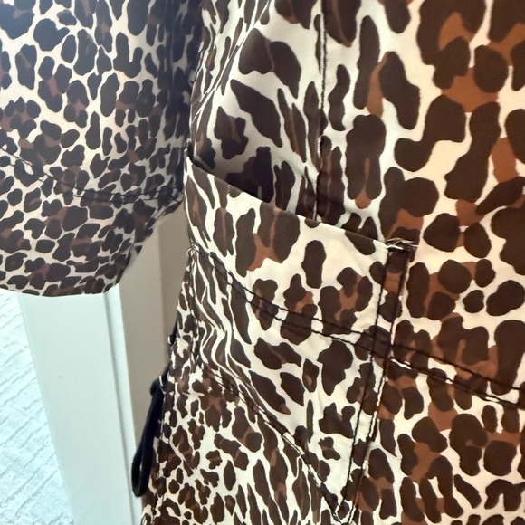 Tory Burch Brown and White Mini Dress - Picture 4 of 5